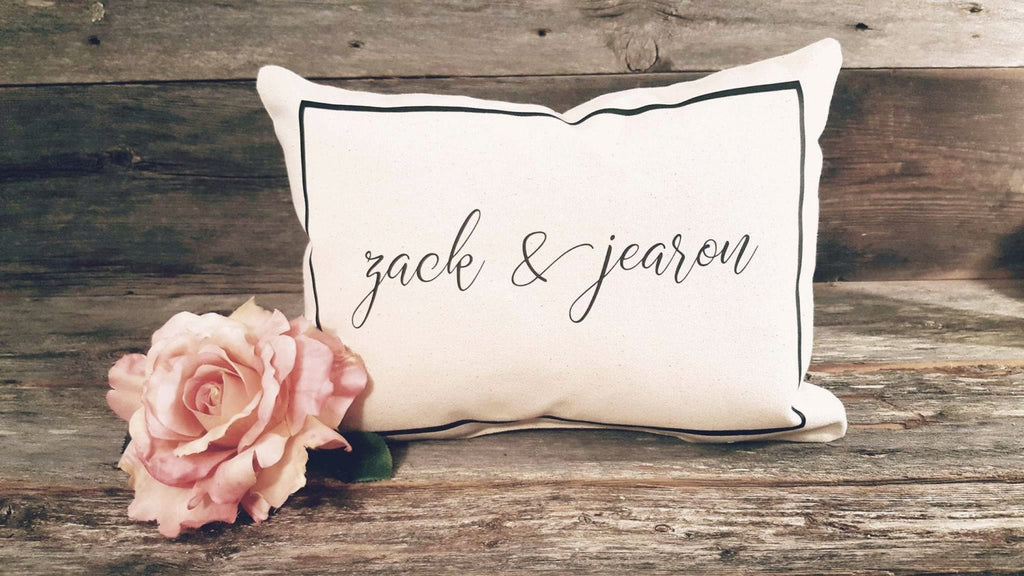 Personalized Name Pillow